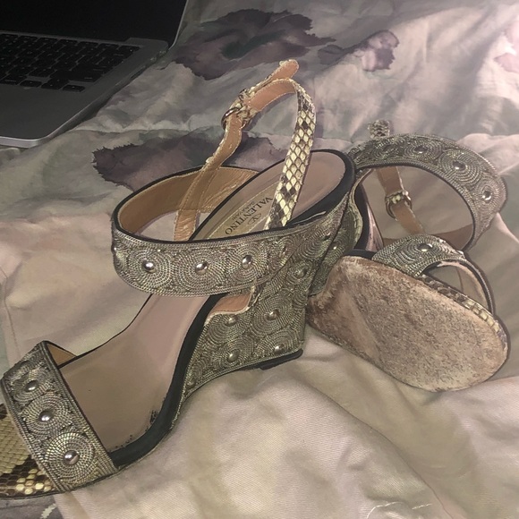 Valentino wedges. Made in Italy. hand made! - Picture 2 of 4